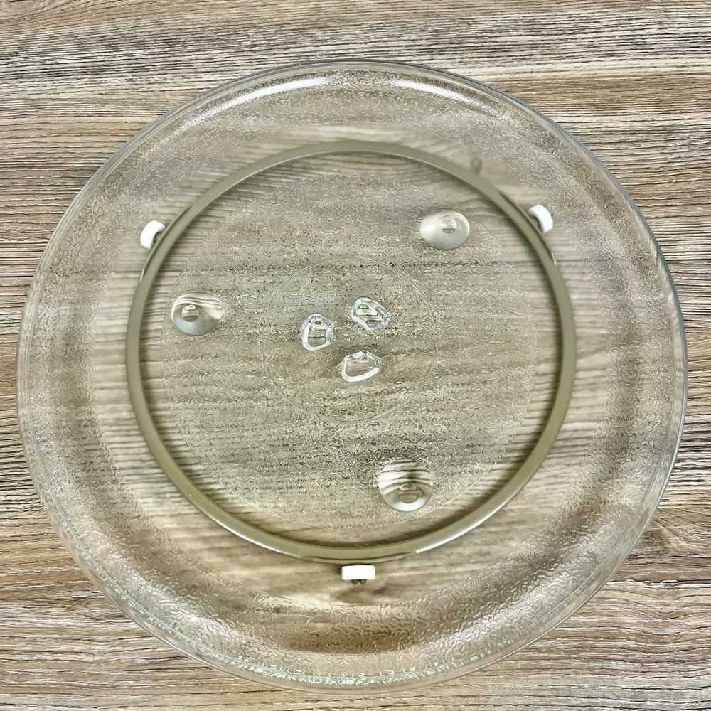 12.5-inch Glass Turntable Tray w/Turntable Ring from GE Microwave